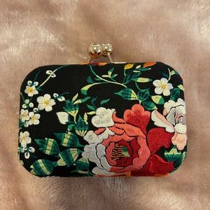 Beautiful hand embroidery clutch.
